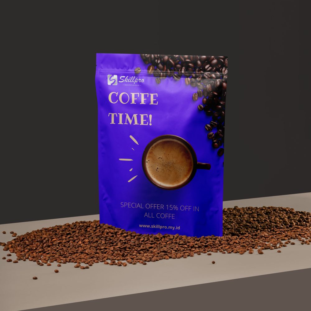 Free Coffee Bag Mockup